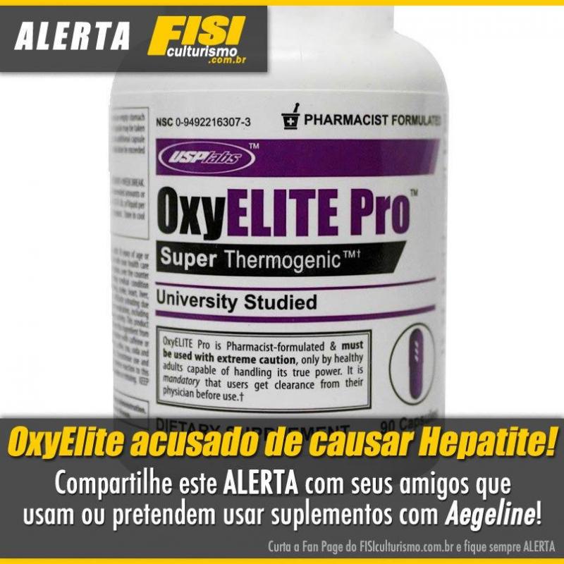 OxyElite acusado de causar hepatite não viral pela Aegeline!