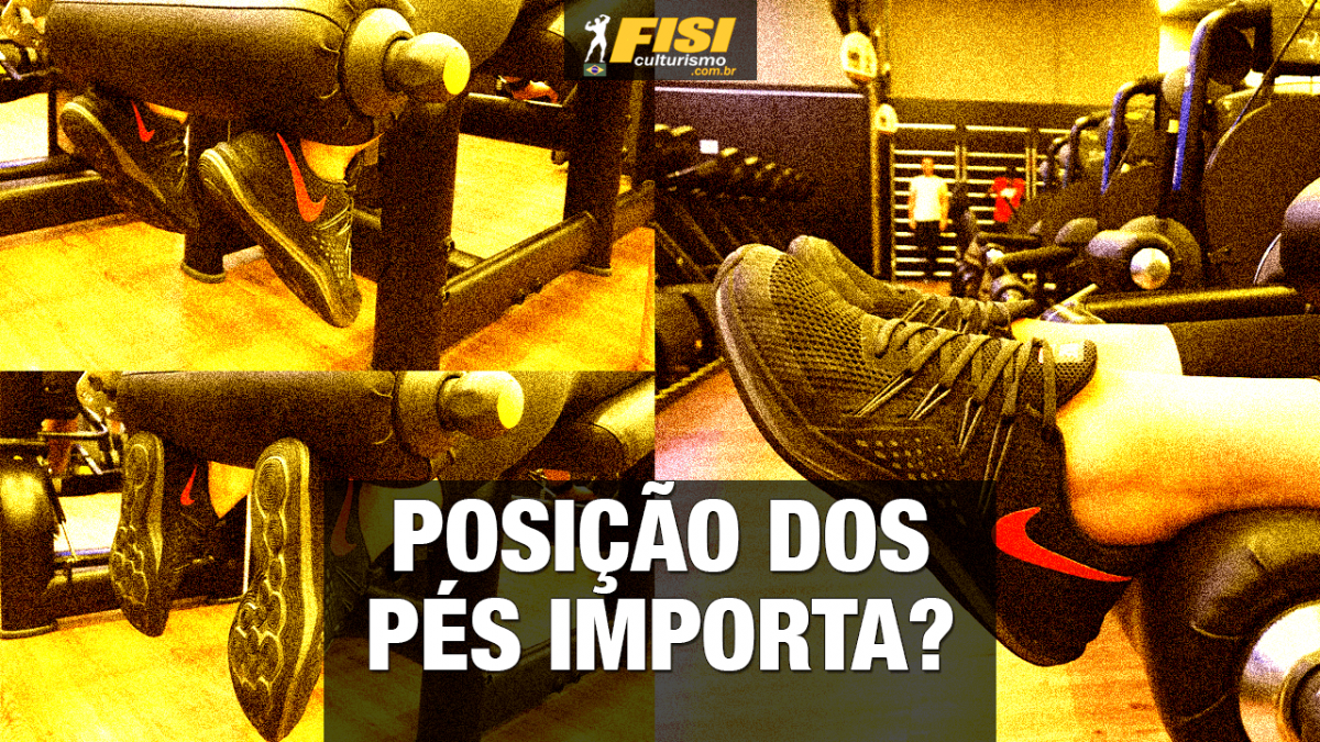 Como posicionar os pés na cadeira extensora e cadeira e mesa flexora