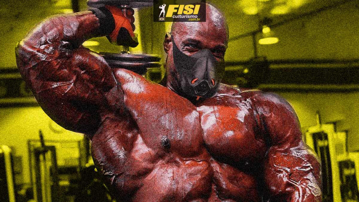 Musculação e máscara de simulação de altitude