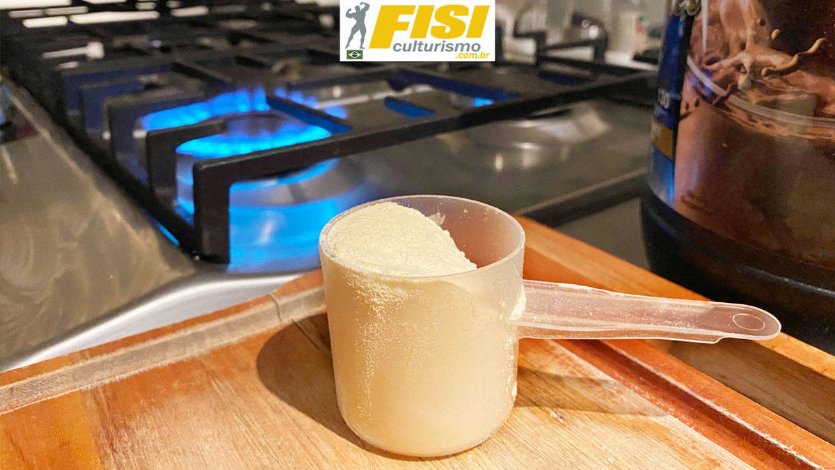 Whey desnaturada e não desnaturada