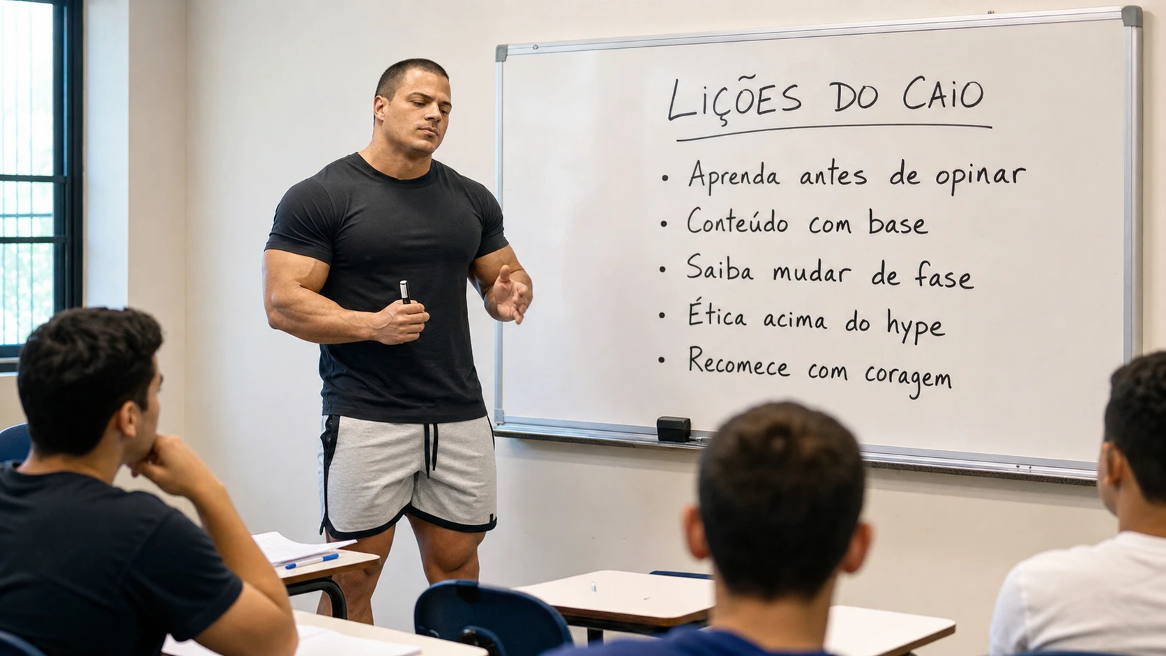 Caio Bottura: lições de carreira, maromba e recomeço